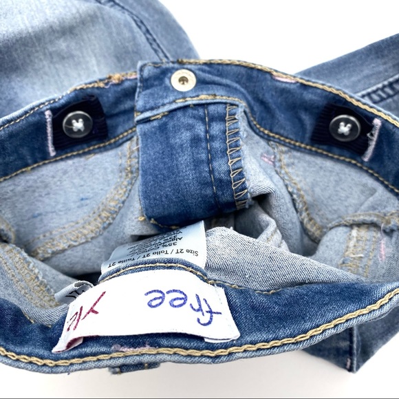 EUC Freestyle Light Denim Washed Jade Jegging Jeans, 2T - Picture 5 of 9